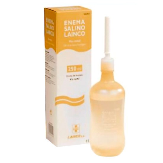 Enema salino lainco 250ml Imagen de Enema salino lainco 250ml