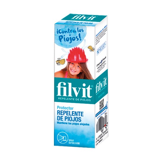 Filvit Protector repelente piojos 125ml. Imagen de Filvit Protector repelente piojos 125ml.