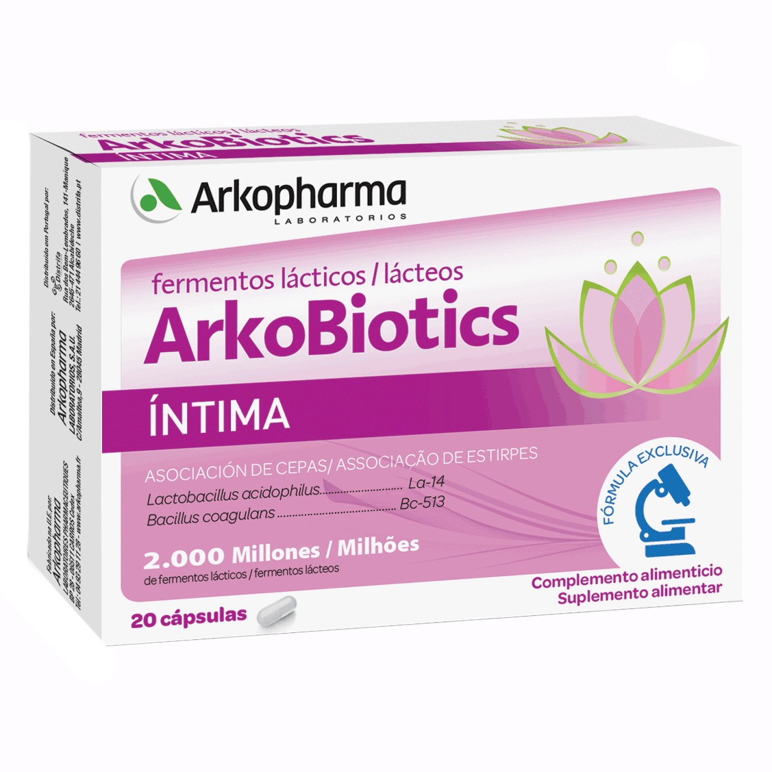 ARKOBIOTICS INTIMA 20 CAPSULAS Imagen de ARKOBIOTICS INTIMA 20 CAPSULAS