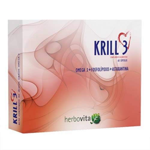 KRILL 3 60 PERLAS HERBOVITA Imagen de KRILL 3 60 PERLAS HERBOVITA
