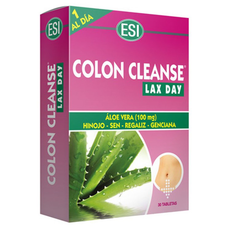 Trepatdiet aloe colon clean laxday 30 tabletas Imagen de Trepatdiet aloe colon clean laxday 30 tabletas