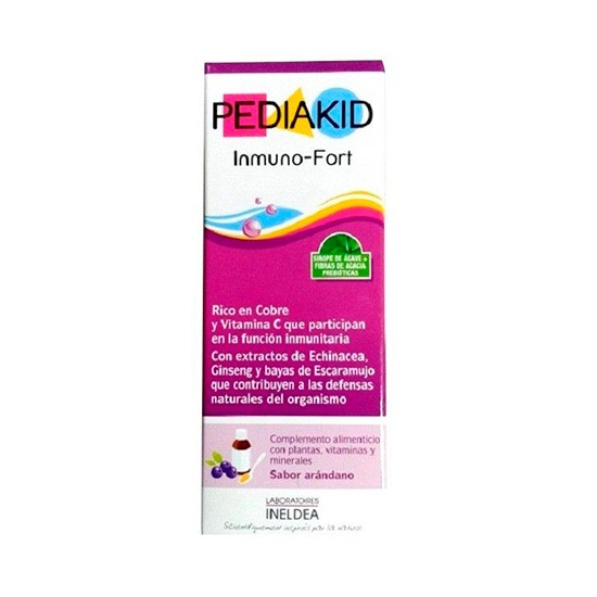 Pediakid inmuno fort 125ml ineldea Imagen de Pediakid inmuno fort 125ml ineldea