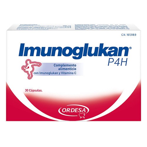 IMUNOGLUKAN P4H 30 CAPSULAS Imagen de IMUNOGLUKAN P4H 30 CAPSULAS