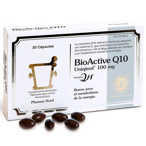 BIO ACTIVE UNIQUINOL Q10 100MG 60 CAPS Imagen de BIO ACTIVE UNIQUINOL Q10 100MG 60 CAPS