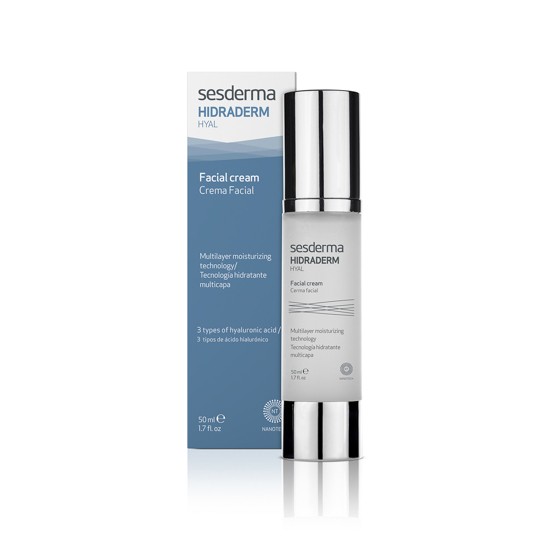 Sesderma Hidraderm hyal crema facial 50 ml Imagen de Sesderma Hidraderm hyal crema facial 50 ml