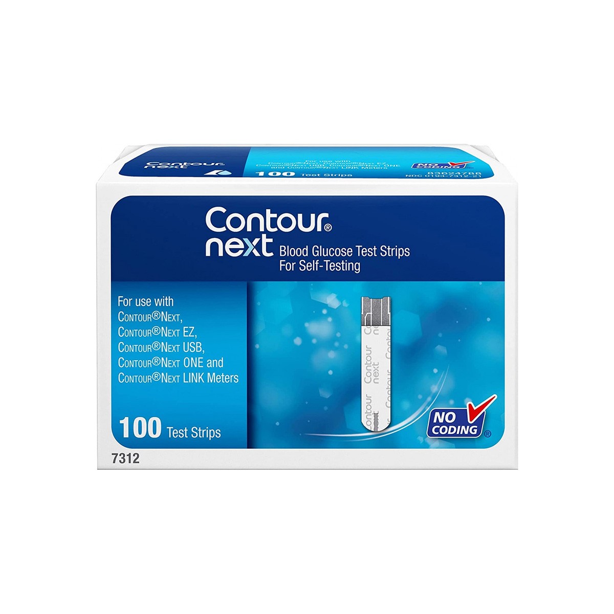 Contour next 100 tiras Imagen de Contour next 100 tiras