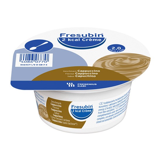 Fresubin 2 kcal creme capuchino 4x125 gr Imagen de Fresubin 2 kcal creme capuchino 4x125 gr