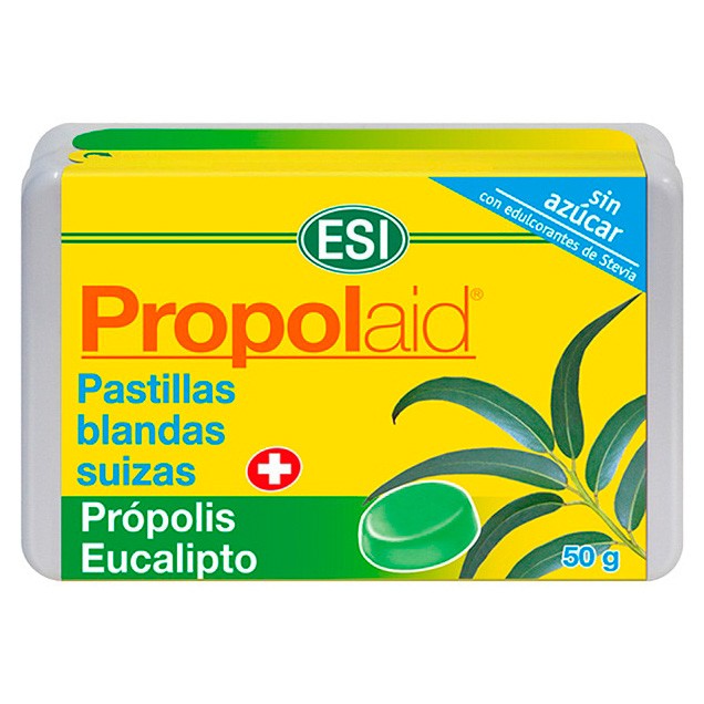Propolaid Trepatdiet pastillas blandas de eucalipto 50g Imagen de Propolaid Trepatdiet pastillas blandas de eucalipto 50g