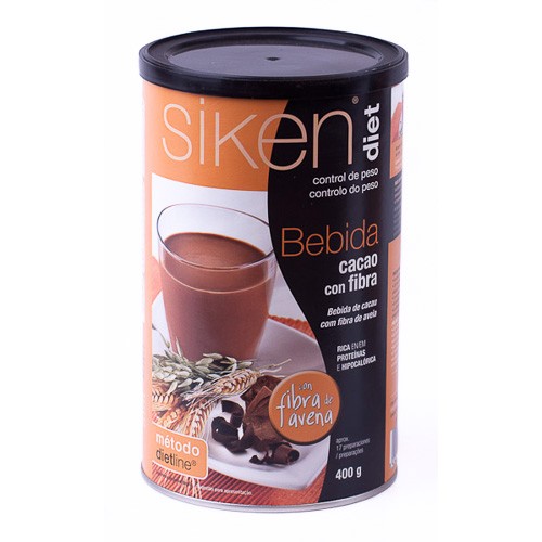 SIKENDIET BEBIDA CACAO CON FIBRA 400 GR Imagen de SIKENDIET BEBIDA CACAO CON FIBRA 400 GR