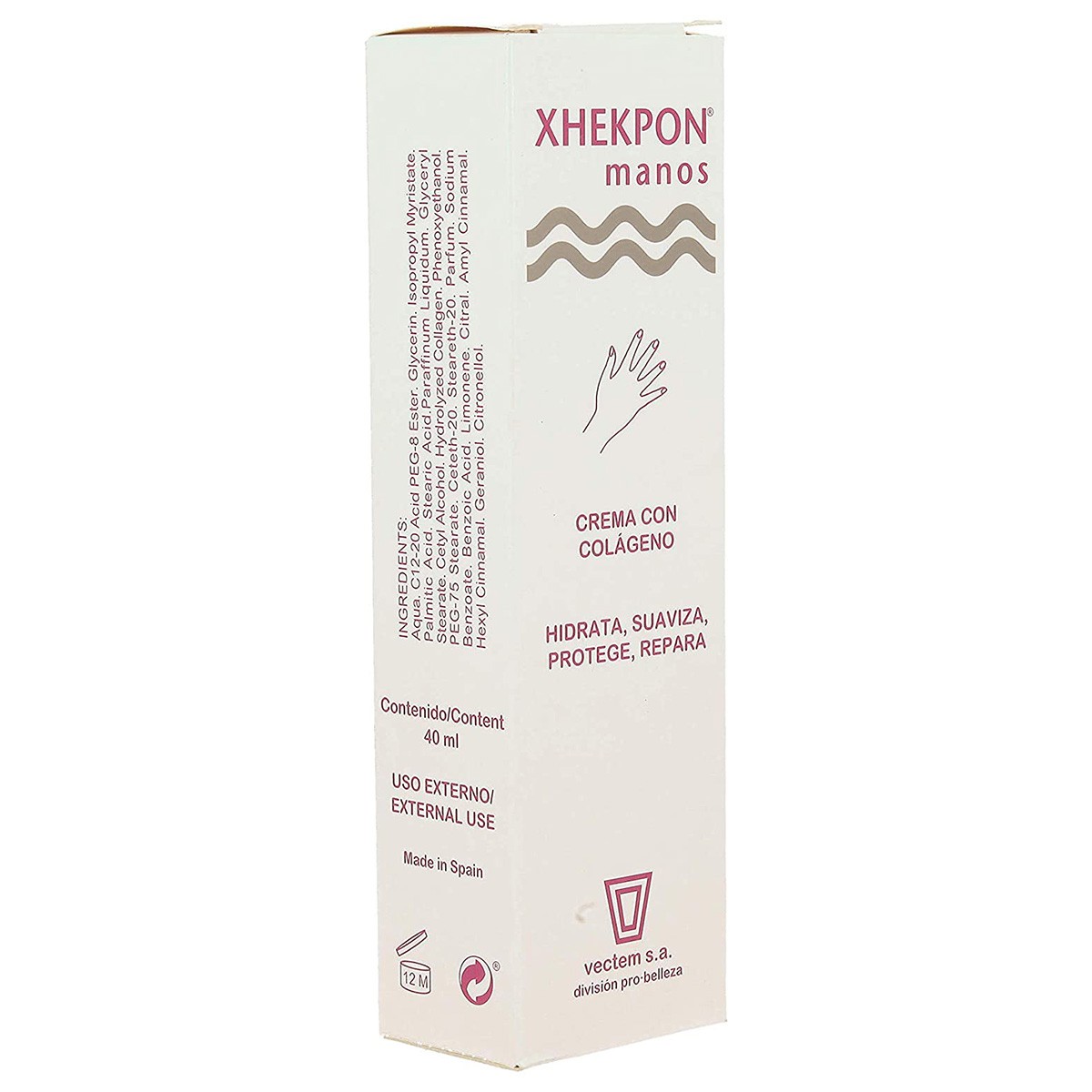Xhekpon manos tubo 40 gramos Imagen de Xhekpon manos tubo 40 gramos