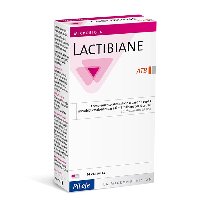 Pileje lactibiane atb 10 cápsulas Imagen de Pileje lactibiane atb 10 cápsulas