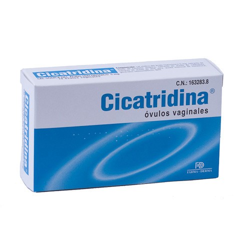 Cicatridina Óvulos vaginales 10 ovulos Imagen de Cicatridina Óvulos vaginales 10 ovulos