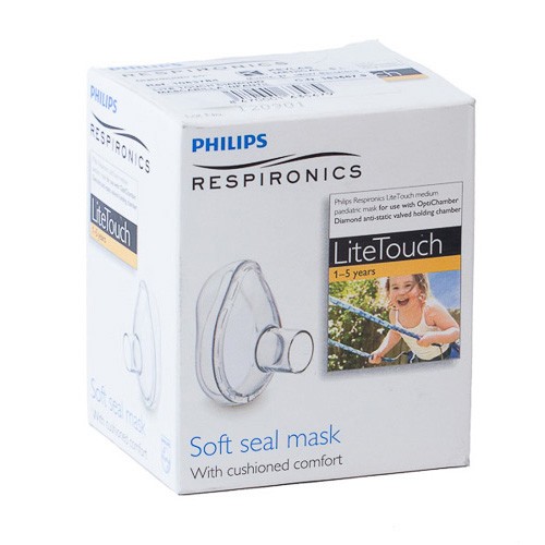 Lite touch diamond mascarilla para inhalador infantil Imagen de Lite touch diamond mascarilla para inhalador infantil