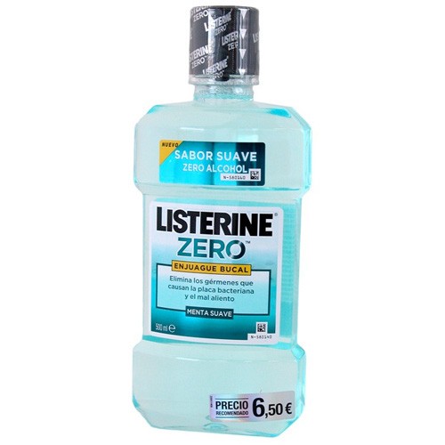 Listerine zero 500ml Imagen de Listerine zero 500ml