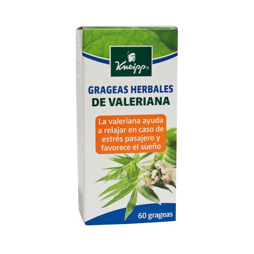 Kneipp Valeriana Classic 200mg 60 grageas Imagen de Kneipp Valeriana Classic 200mg 60 grageas