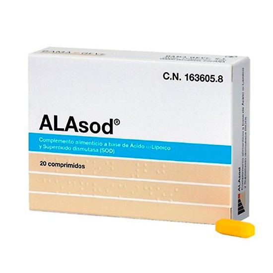 Alasod 20 comprimidos Imagen de Alasod 20 comprimidos