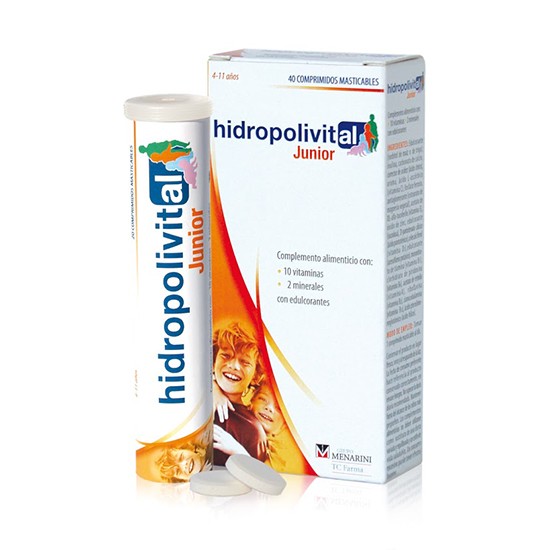 HIDROPOLIVITAL JUNIOR 40 COMP.MASTICABLE Imagen de HIDROPOLIVITAL JUNIOR 40 COMP.MASTICABLE