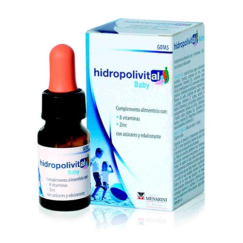 HIDROPOLIVITAL BABY GOTAS 10 ML Imagen de HIDROPOLIVITAL BABY GOTAS 10 ML