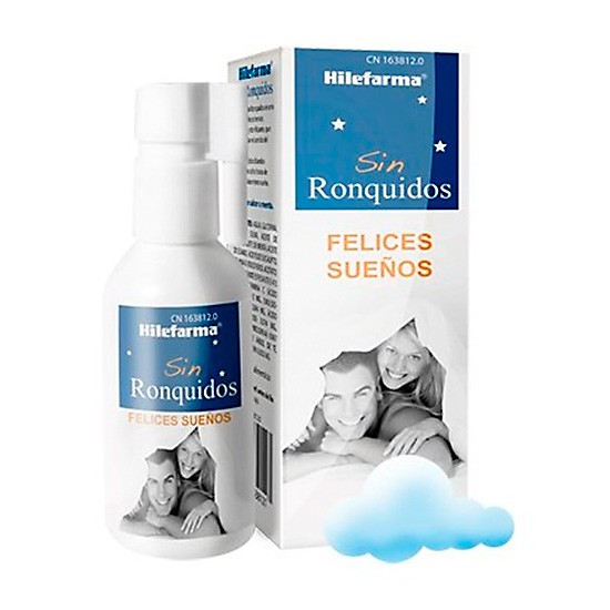 Hilefarma sin ronquidos spray 50ml Imagen de Hilefarma sin ronquidos spray 50ml
