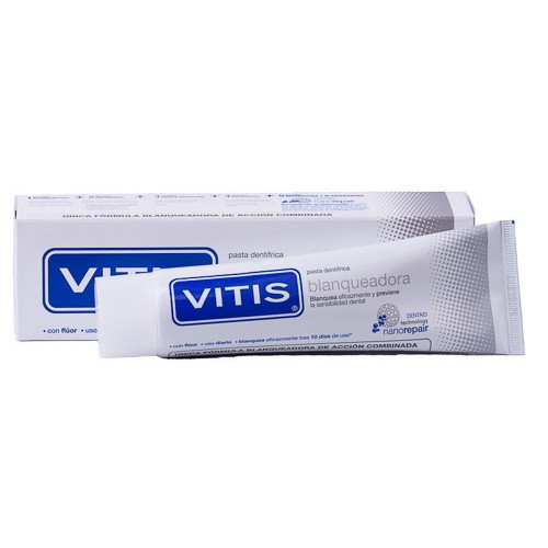 Vitis Pasta dental blanqueadora 100ml Imagen de Vitis Pasta dental blanqueadora 100ml