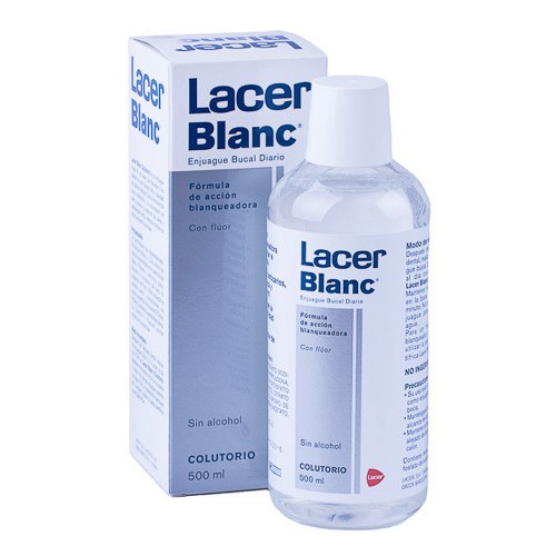 LacerBlanc colutorio con acción blanqueadora 500ml Imagen de LacerBlanc colutorio con acción blanqueadora 500ml