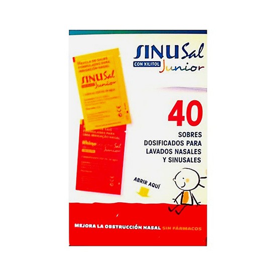 Sinusal junior 2,5 g 40 sobres Imagen de Sinusal junior 2,5 g 40 sobres