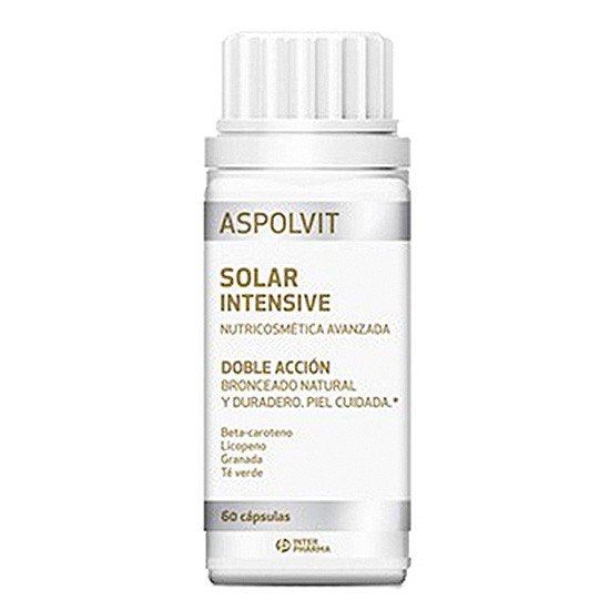 ASPOLVIT SOLAR INTENSIVE 60 CAPSULAS Imagen de ASPOLVIT SOLAR INTENSIVE 60 CAPSULAS