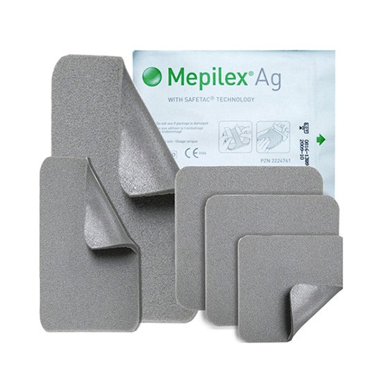 Mepilex ag 12,50 x 12,50 cm 5uds Imagen de Mepilex ag 12,50 x 12,50 cm 5uds