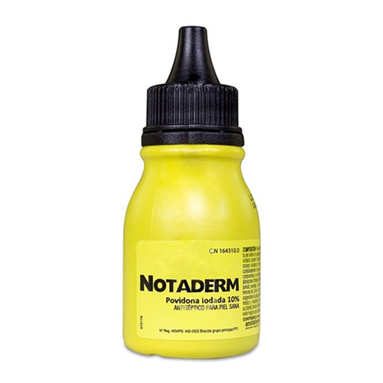 Notaderm povidona iodada 50 ml Imagen de Notaderm povidona iodada 50 ml