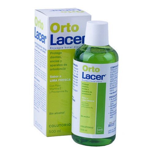 ORTOLACER COLUTORIO LIMA FRESCA 500 ML Imagen de ORTOLACER COLUTORIO LIMA FRESCA 500 ML