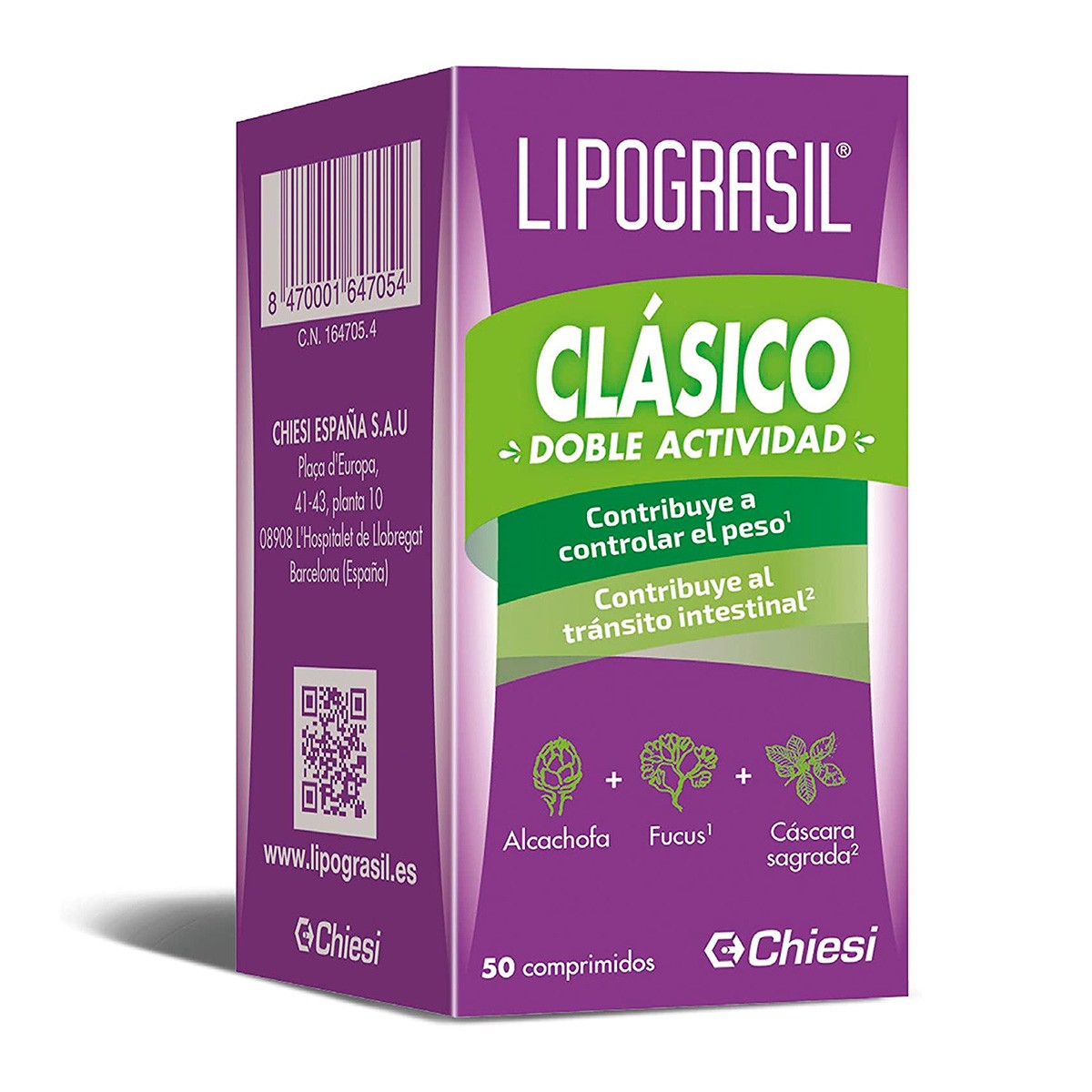 LIPOGRASIL 50 COMPRIMIDOS Imagen de LIPOGRASIL 50 COMPRIMIDOS