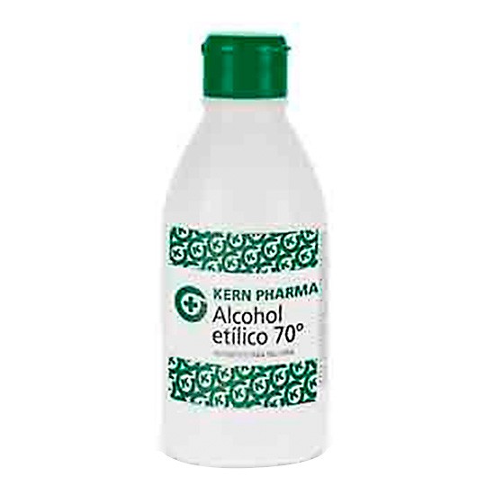 Alcohol 70º kern pharma 250 ml Imagen de Alcohol 70º kern pharma 250 ml