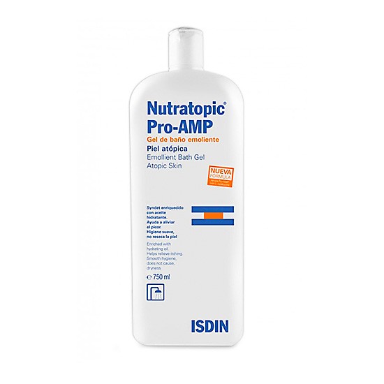 Nutratopic pro-amp gel emoliente 400ml Imagen de Nutratopic pro-amp gel emoliente 400ml