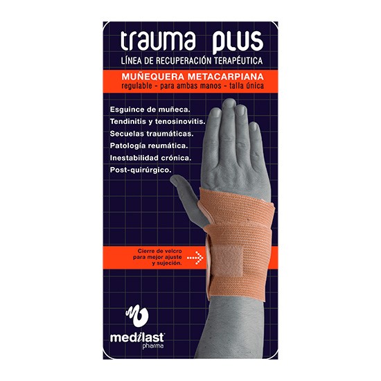 Medilast Muñequera metacarpi trauma beig Imagen de Medilast Muñequera metacarpi trauma beig