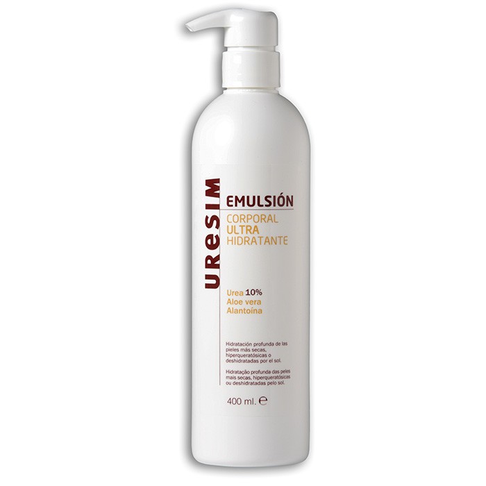Uresim emulsión corporal con urea 10% 400ml Imagen de Uresim emulsión corporal con urea 10% 400ml