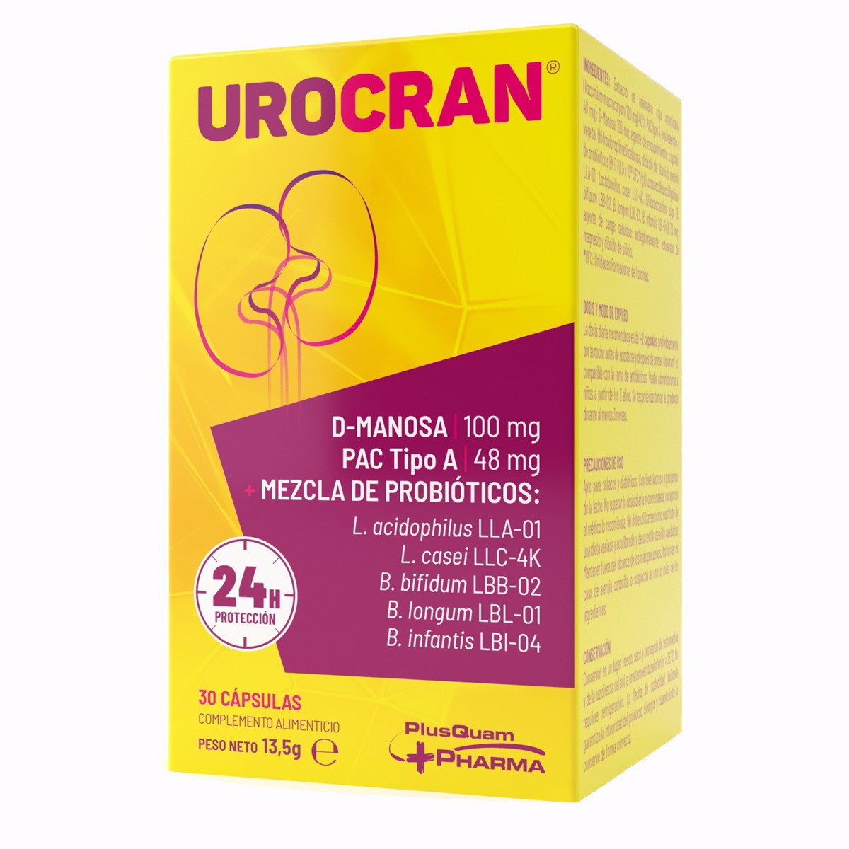 Urocran 30 cápsulas Imagen de Urocran 30 cápsulas