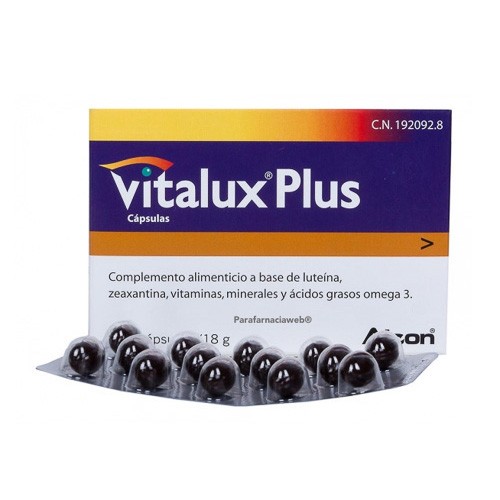 VITALUX PLUS 84 CAPSULAS Imagen de VITALUX PLUS 84 CAPSULAS