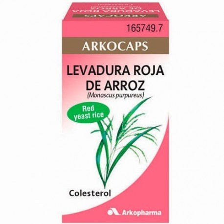 Arkopharma Arkocápsulas levadura roja de arroz 45 cápsulas Imagen de Arkopharma Arkocápsulas levadura roja de arroz 45 cápsulas