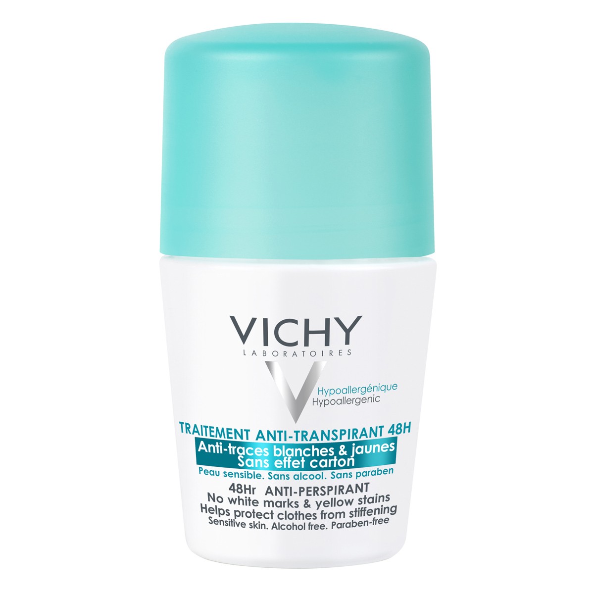 Vichy desodorante en bola antimarcas 48h 50ml Imagen de Vichy desodorante en bola antimarcas 48h 50ml