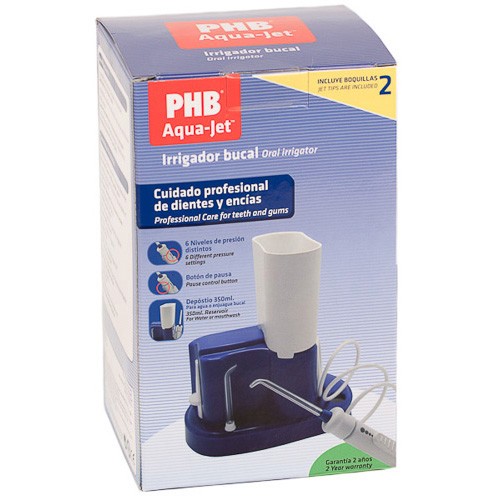 PHB Agua-Jet irrigador bucal 1u Imagen de PHB Agua-Jet irrigador bucal 1u