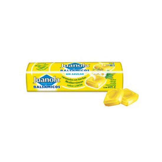 Juanola caramelos balsámicos limón y vitamina C 30gr Imagen de Juanola caramelos balsámicos limón y vitamina C 30gr