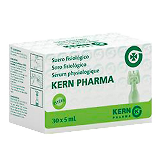 Kern Pharma Suero fisiológico 5ml x 30uds Imagen de Kern Pharma Suero fisiológico 5ml x 30uds