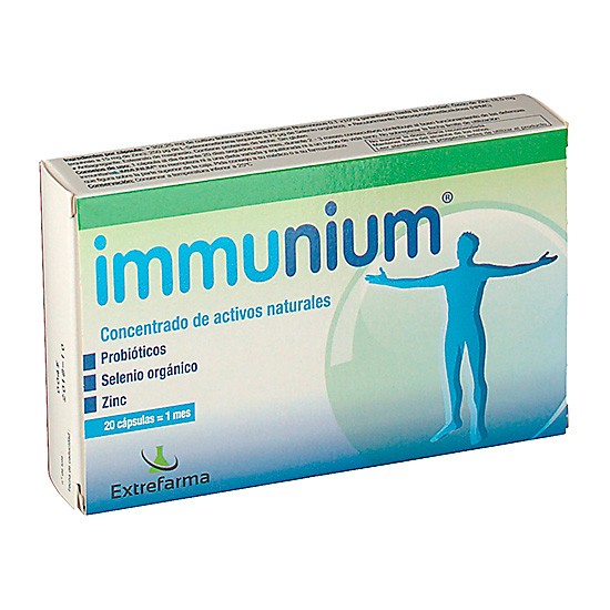 Immunium 20 capsulas Imagen de Immunium 20 capsulas