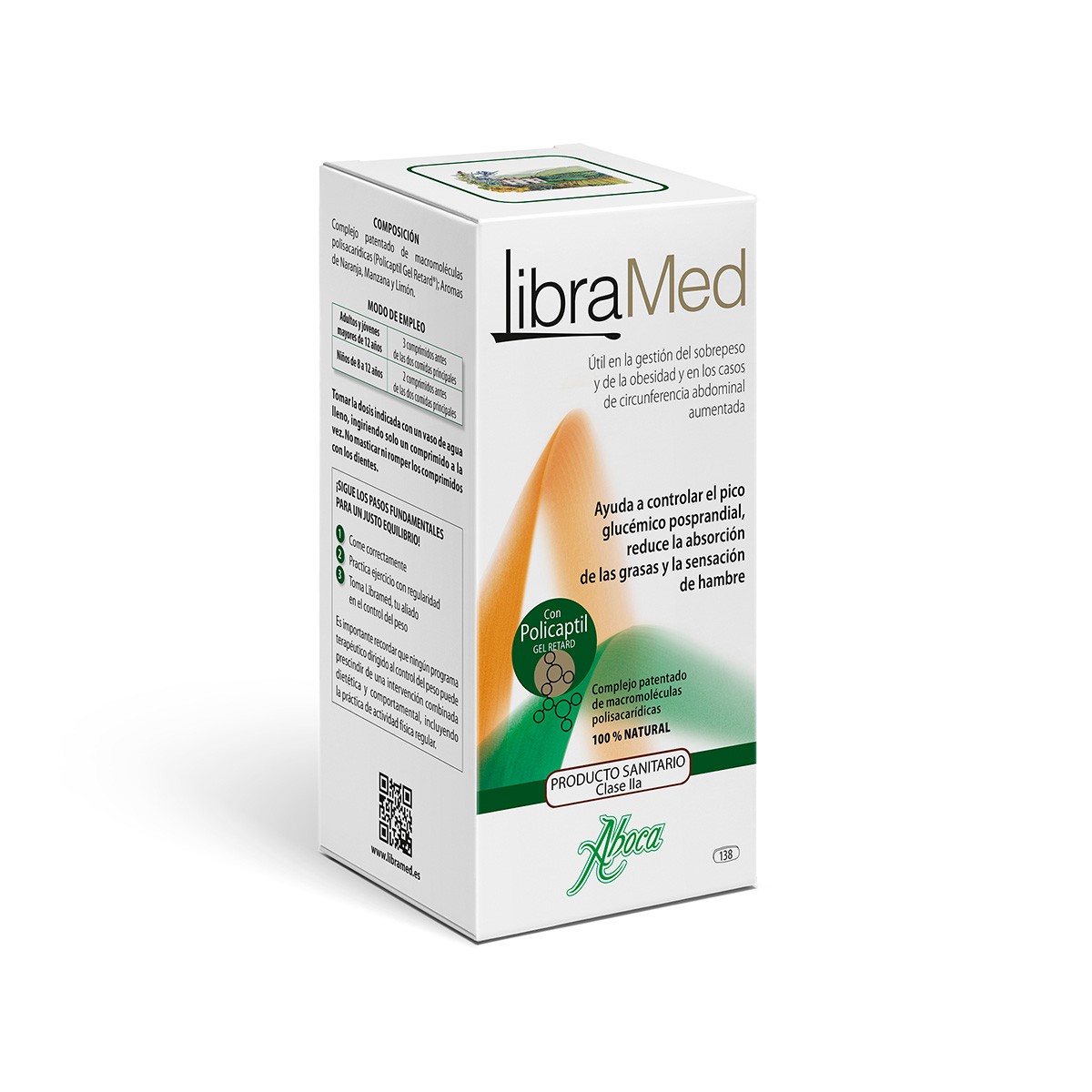 Aboca libramed adelgacción 100gr 138 cápsulas Imagen de Aboca libramed adelgacción 100gr 138 cápsulas