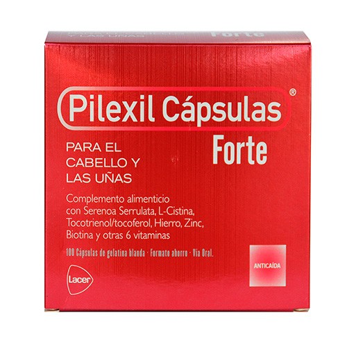 PILEXIL ANTICAIDA FORTE 100 CAPSULAS Imagen de PILEXIL ANTICAIDA FORTE 100 CAPSULAS