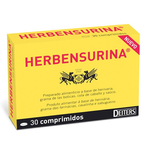 HERBENSURINA 30 COMPRIMIDOS Imagen de HERBENSURINA 30 COMPRIMIDOS