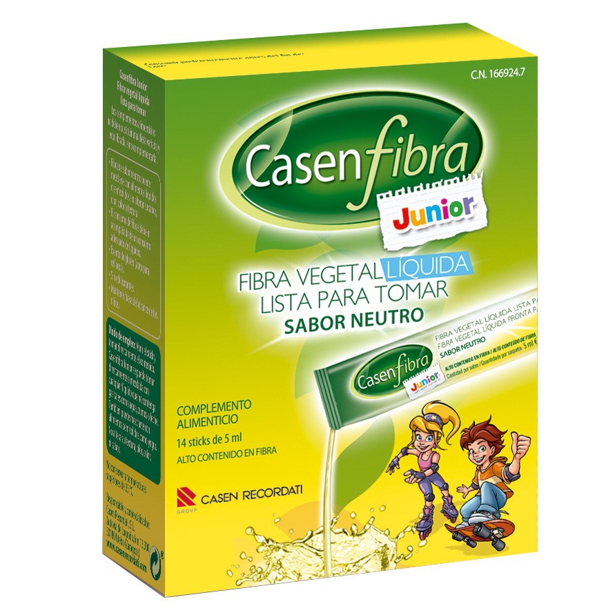 Casenfibra Junior líquida 14 sticks 5ml Imagen de Casenfibra Junior líquida 14 sticks 5ml