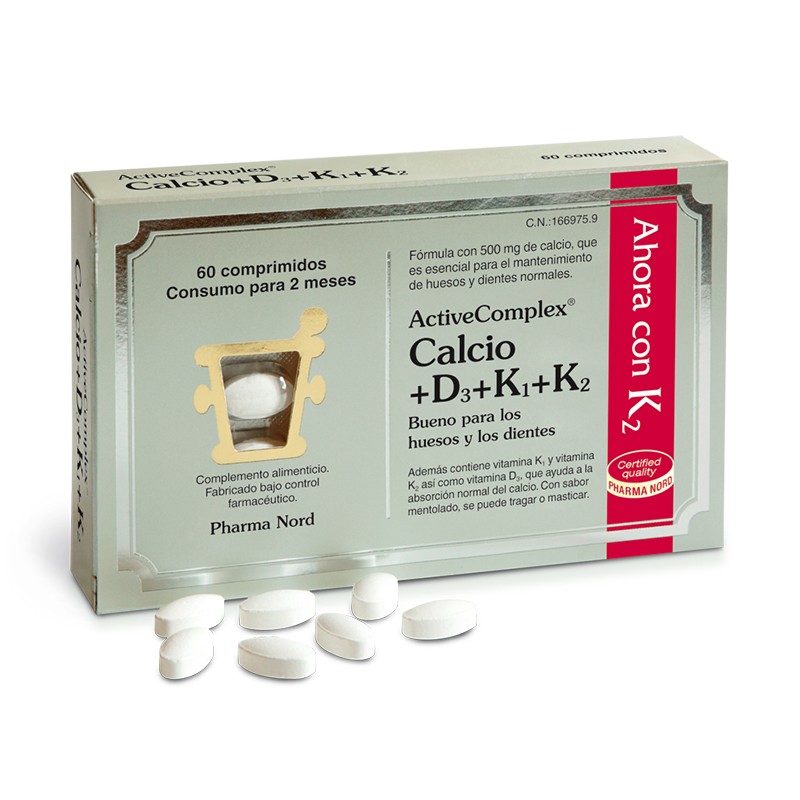 ACTIVE COMPLEX CALCIO+D3+K 60 CAPSULAS Imagen de ACTIVE COMPLEX CALCIO+D3+K 60 CAPSULAS