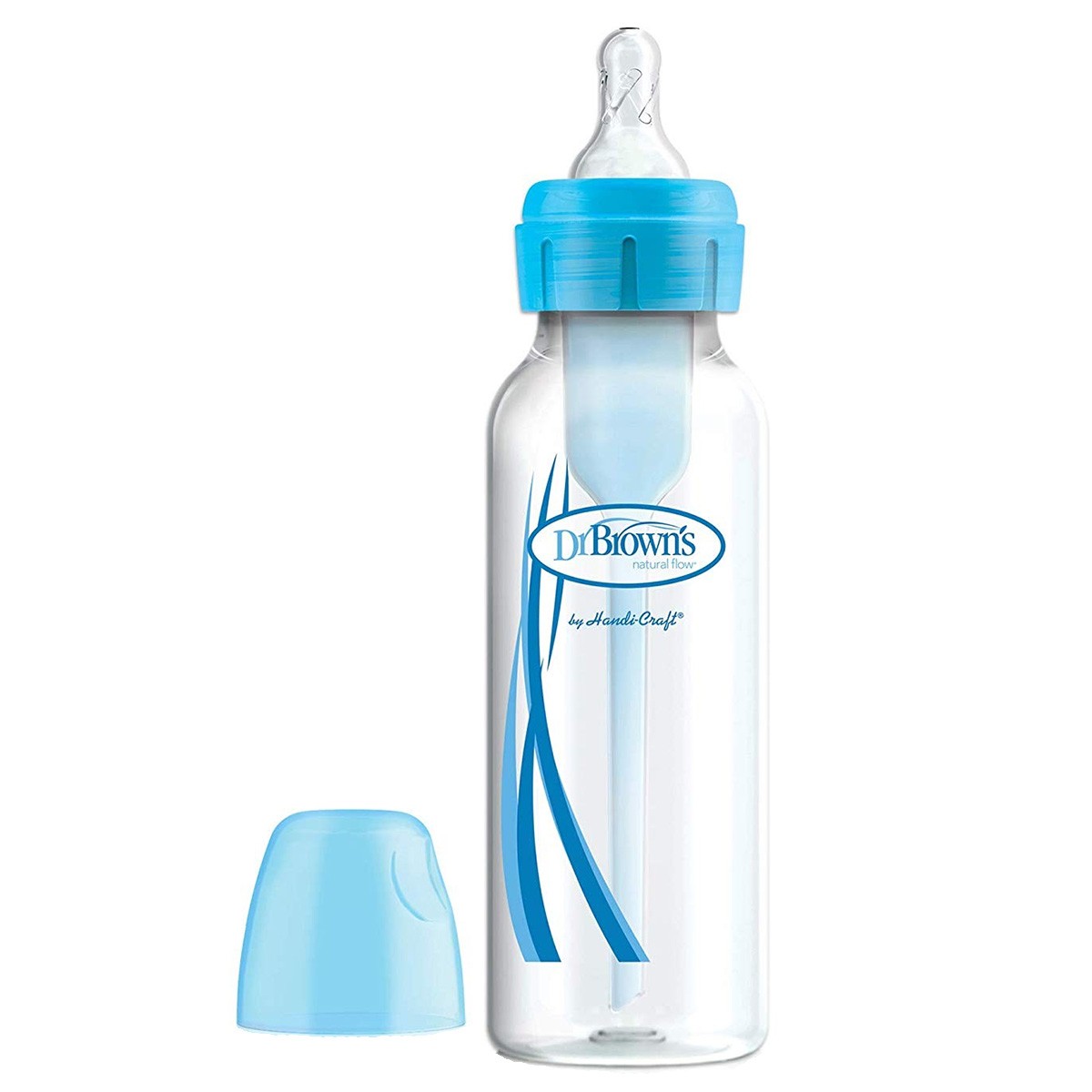 Dr.Brown's biberón options azul 250ml Imagen de Dr.Brown's biberón options azul 250ml