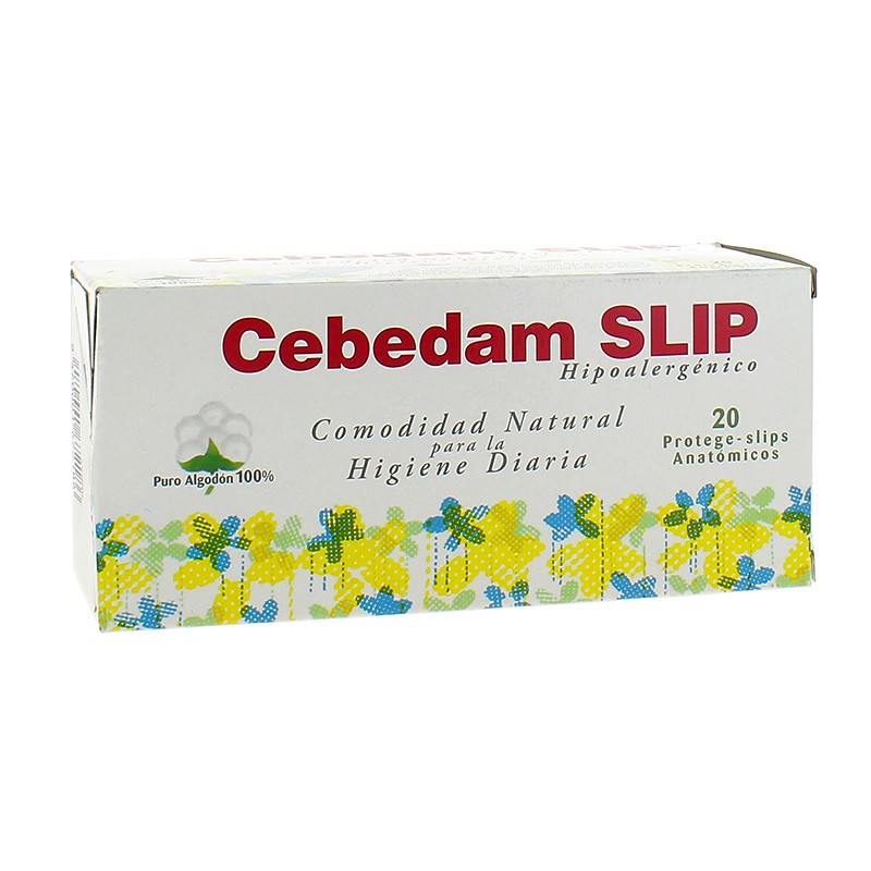 CEBEDAM PROTEGE SLIP ANATOMICO 20 UDS Imagen de CEBEDAM PROTEGE SLIP ANATOMICO 20 UDS
